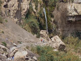 waterval bij Ein Gedi