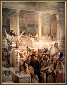 Maurycy Gottlieb - Christ Teaching in Capernaum